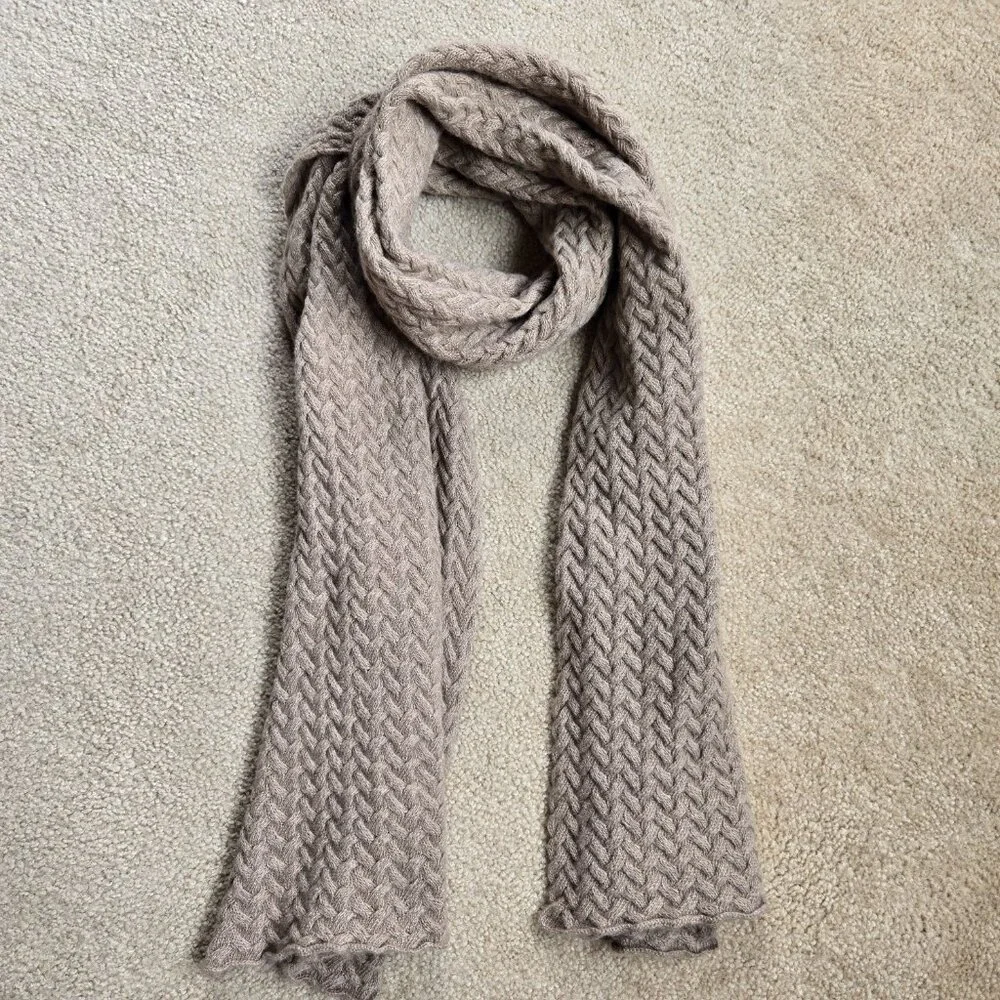 Portolano Thick Oversized Cashmere/Silk/Wool Scarf